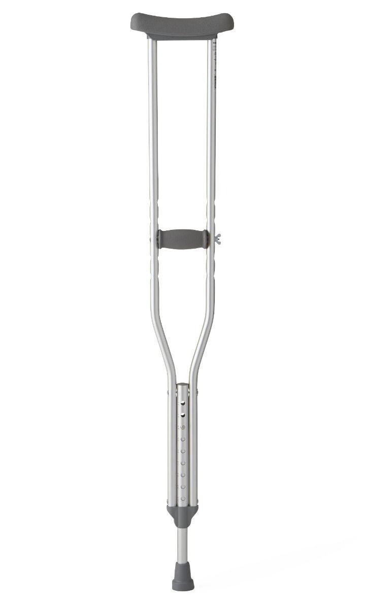 Standard Aluminum Crutches Adult 1 Pair